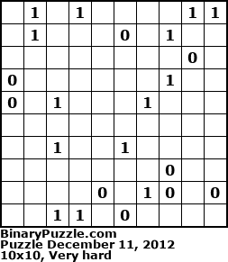 Binary Puzzle