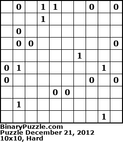 Binary Puzzle