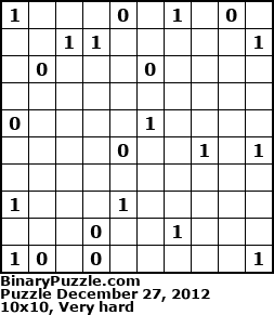 Binary Puzzle