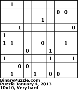 Binary Puzzle