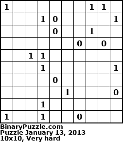 Binary Puzzle