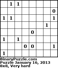 Binary Puzzle