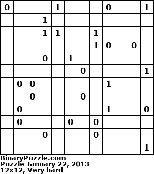 Binary Puzzle