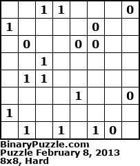 Binary Puzzle