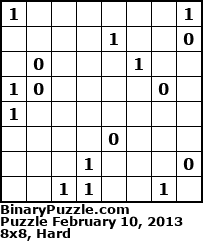 Binary Puzzle
