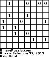 Binary Puzzle
