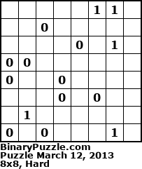 Binary Puzzle