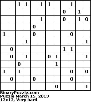 Binary Puzzle