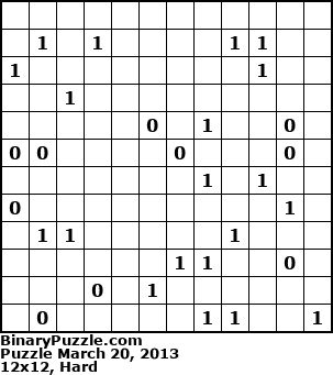 Binary Puzzle