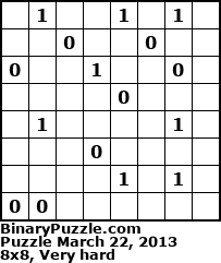 Binary Puzzle