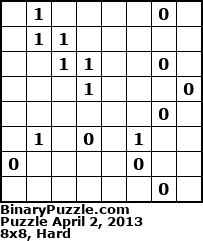 Binary Puzzle