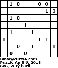 Binary Puzzle