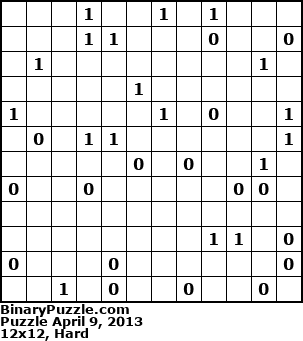 Binary Puzzle