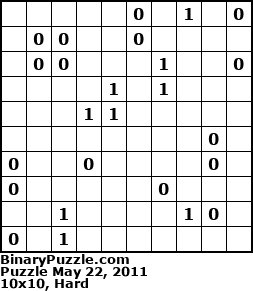Binary Puzzle