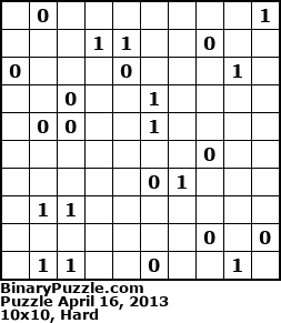 Binary Puzzle