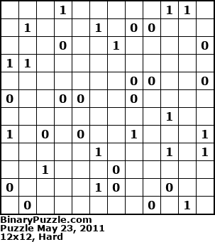 Binary Puzzle