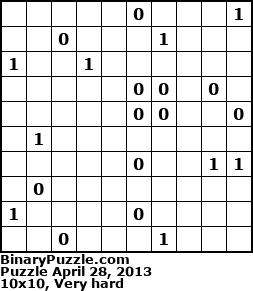 Binary Puzzle