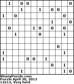 Binary Puzzle