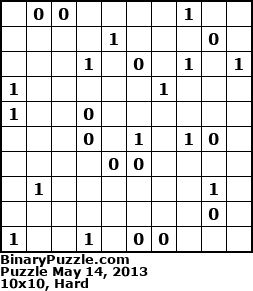 Binary Puzzle