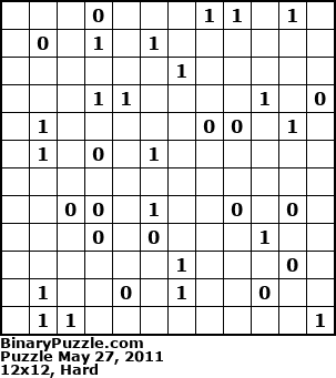 Binary Puzzle