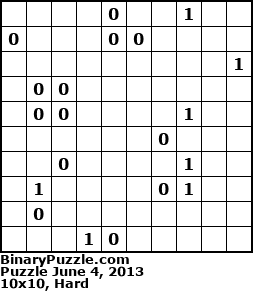 Binary Puzzle