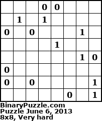 Binary Puzzle