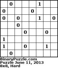 Binary Puzzle