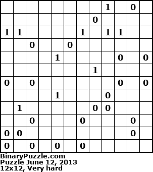 Binary Puzzle