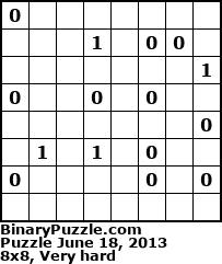 Binary Puzzle