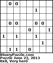 Binary Puzzle