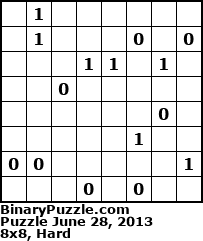 Binary Puzzle
