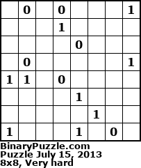 Binary Puzzle