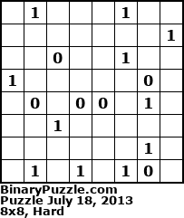 Binary Puzzle