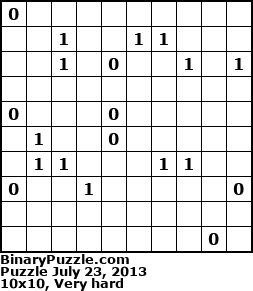 Binary Puzzle