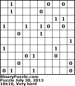 Binary Puzzle