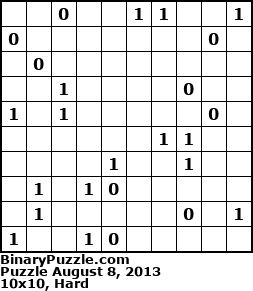 Binary Puzzle