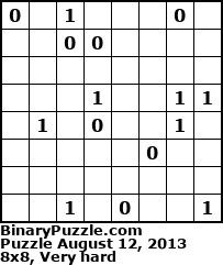 Binary Puzzle
