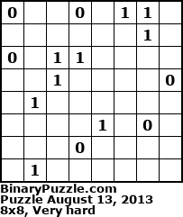 Binary Puzzle