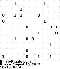 Binary Puzzle