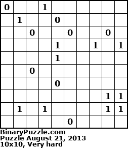 Binary Puzzle