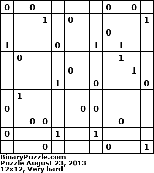 Binary Puzzle