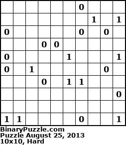 Binary Puzzle