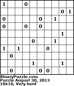 Binary Puzzle