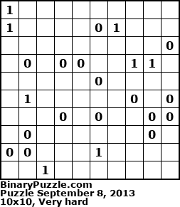 Binary Puzzle