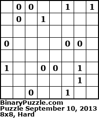 Binary Puzzle