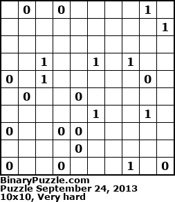 Binary Puzzle