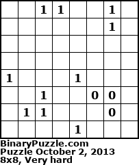 Binary Puzzle