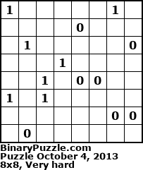 Binary Puzzle