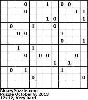 Binary Puzzle