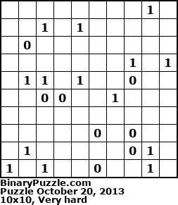 Binary Puzzle
